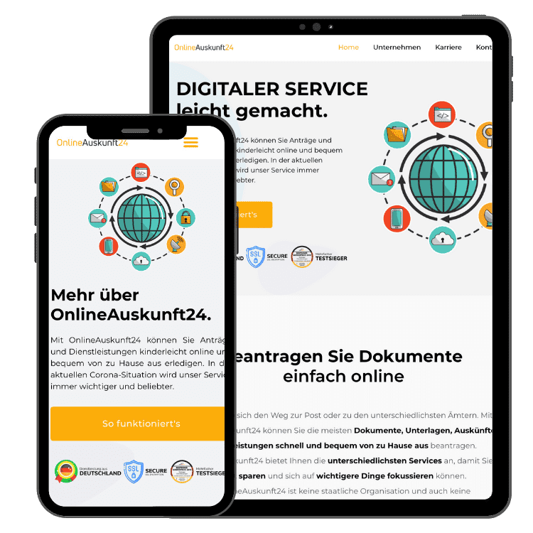 Über uns Onlineauskunft24